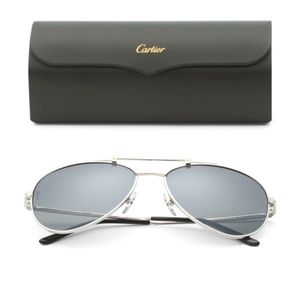 Cartier 59mm Aviator Sunglasses